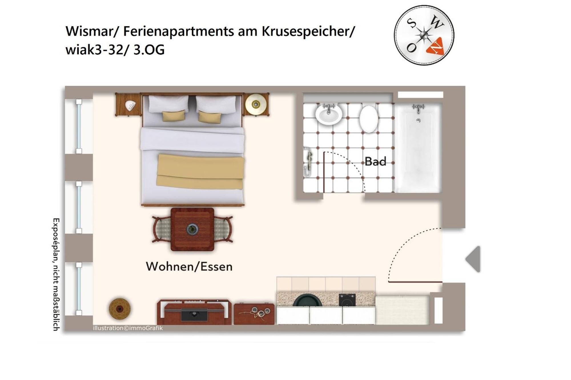 Ferienapartments Am Krusespeicher Ferienapartments Am Krusespeicher 3-32 Wißmar Zewnętrze zdjęcie